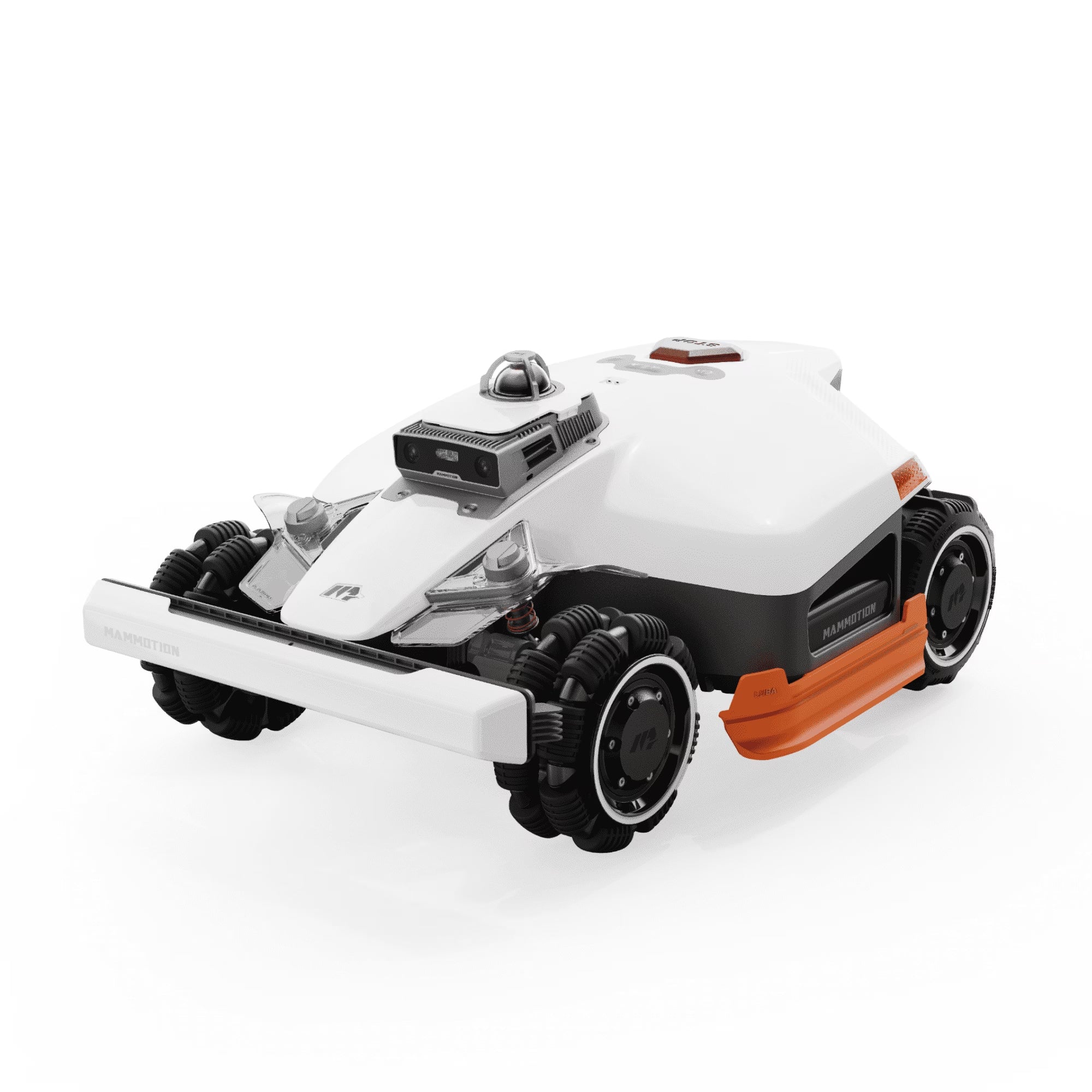 LUBA 3 AWD 1500H Robot Lawn Mower with Garage , 0.37Acres,360° Lidar+Dual-Cam AI Vision, 80% Slopes,2.2-4.0In Cut